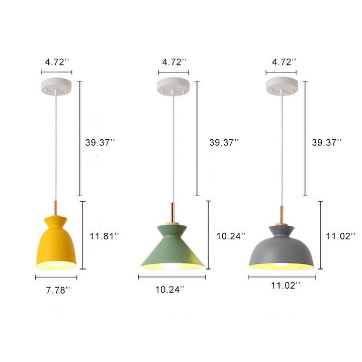 Stornfield | AuroraLite Nordic Luminaire | Metal Design | 1-Light | Modern Color Options