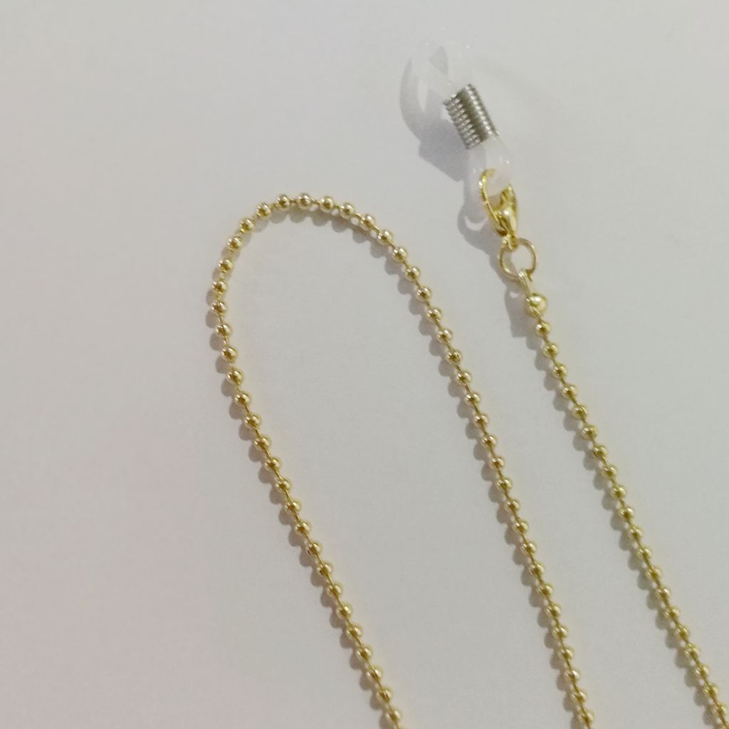 Eyewear Holder Chain with Metal Ball Beads Stornfield