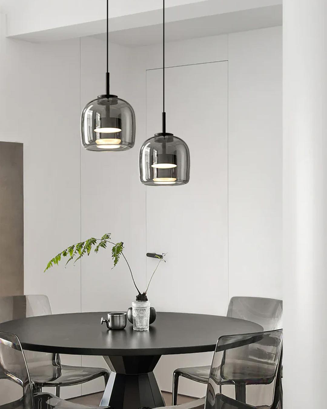 Stornfield | Valentino Pendant Light - Smoke - Set of 2