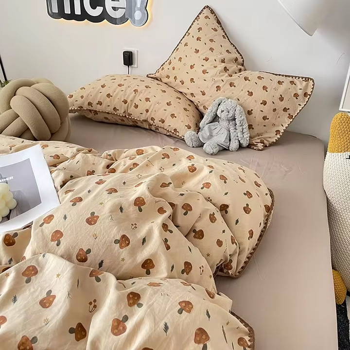 Stornfield | Mushroom Bedding Set