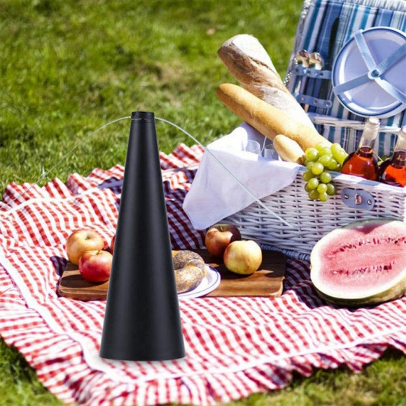 Compact outdoor fan against mosquitoes and flies – Mobile and battery-operated | Stornfield