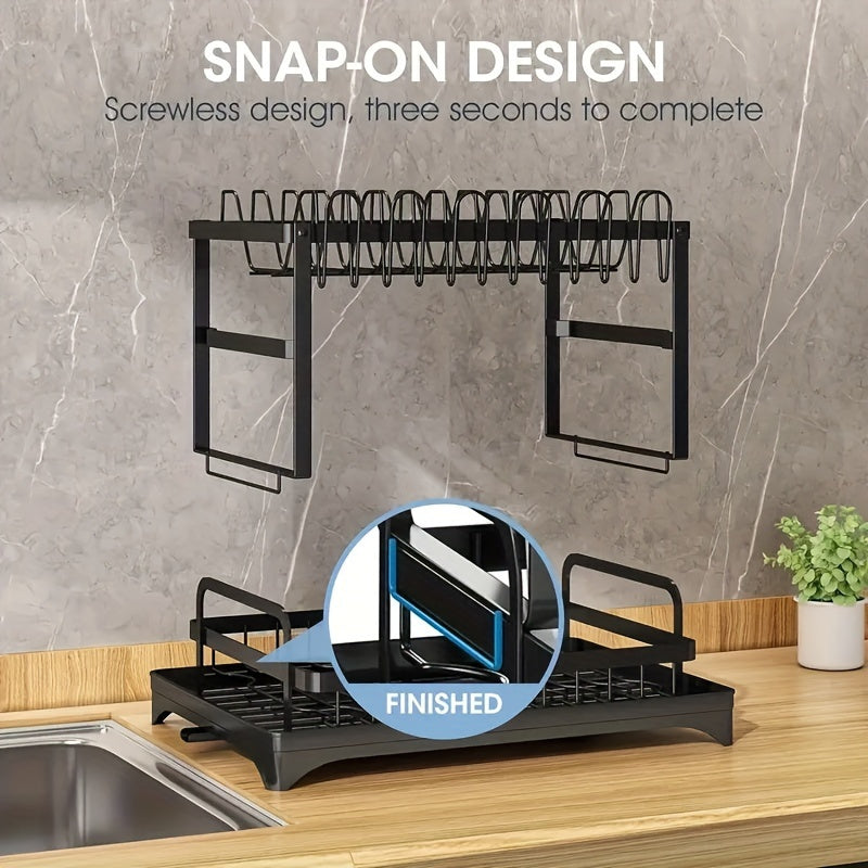 Draining rack 2 tiers with drainage | Stornfield