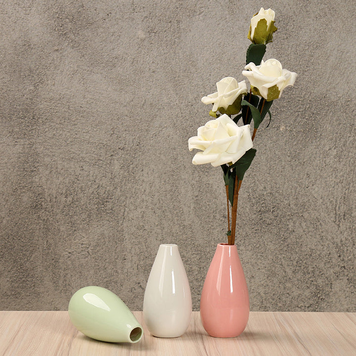 Elegant Ceramic Teardrop Vase Stornfeild