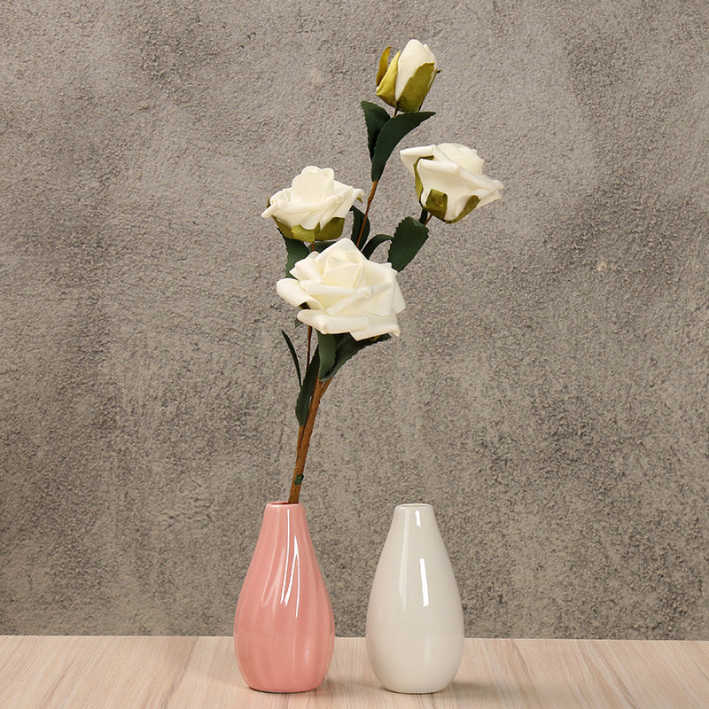 Elegant Ceramic Teardrop Vase Stornfeild
