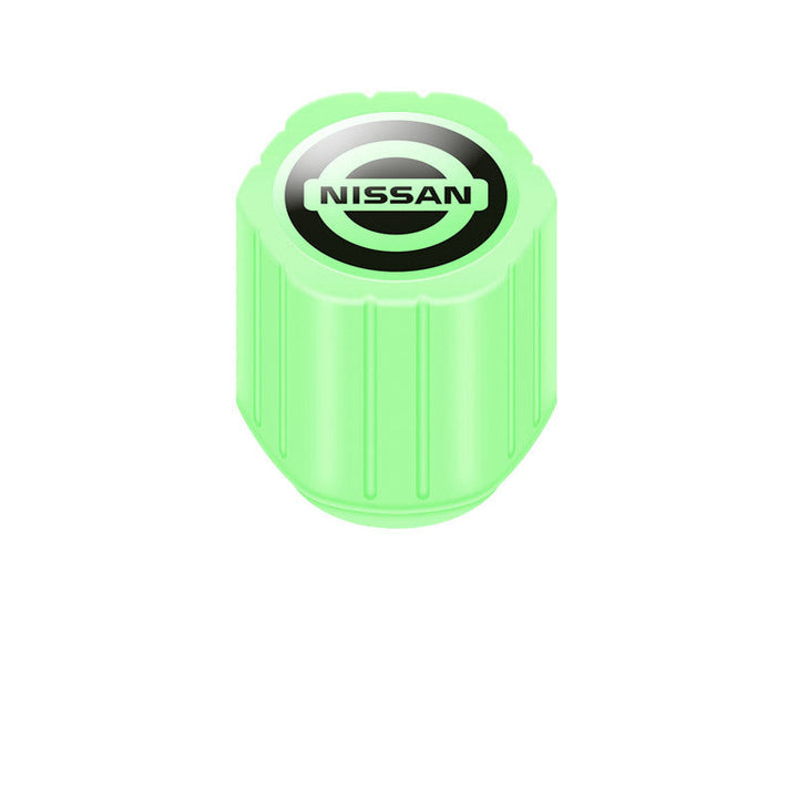 20-Pack Neon Green Glow Tire Valve Caps – No Battery Needed, Universal Fit Stornfield