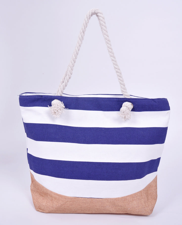 Spacious beach bag with maritime anchor design Stornfield