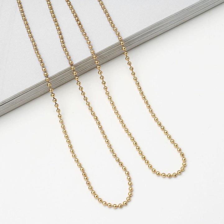 Eyewear Holder Chain with Metal Ball Beads Stornfield