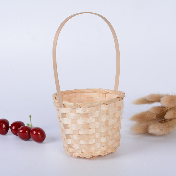 Handcrafted Natural Woven Storage Basket Stornfield