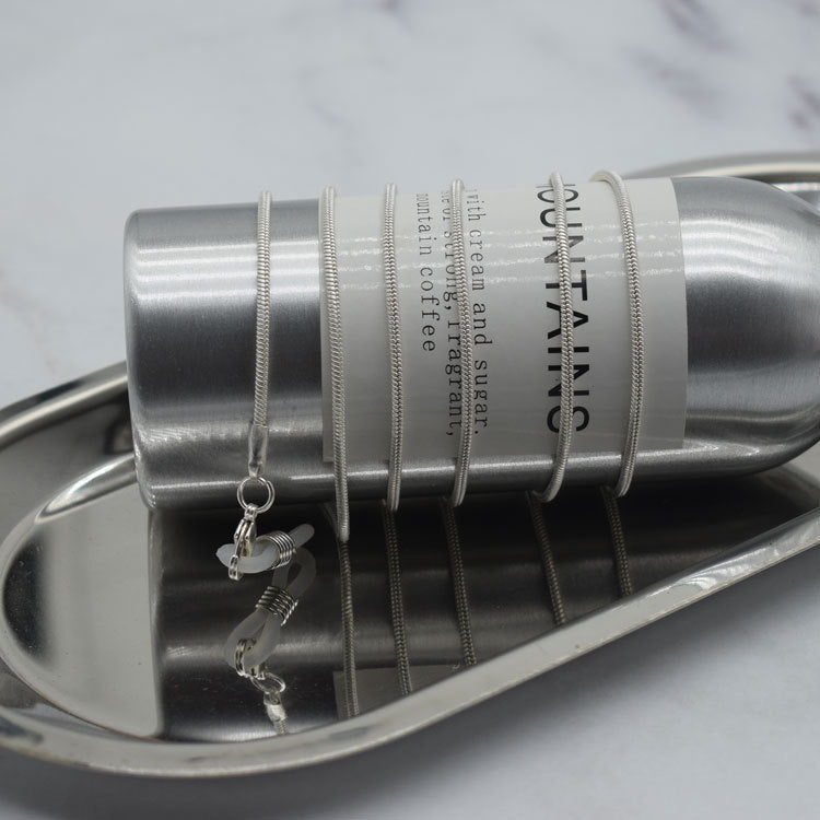 Sleek Stainless Steel Eyewear Holder Stornfield