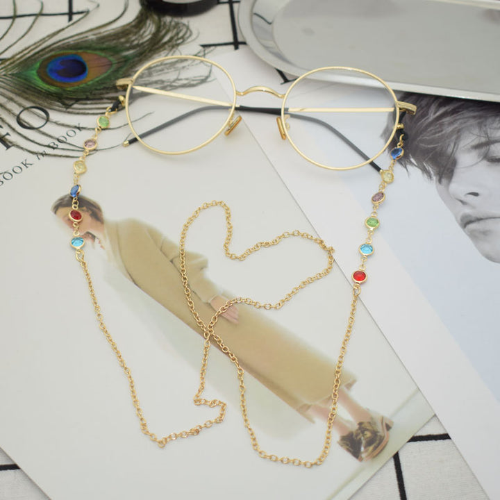 Elegant Gemstone Eyewear Chain Stornfield