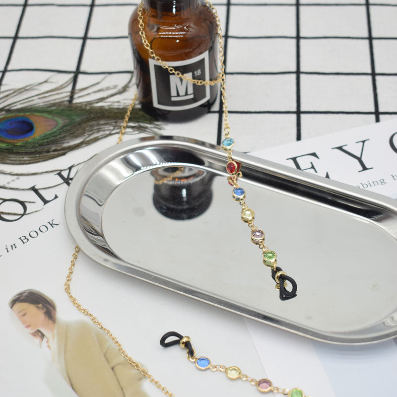 Elegant Gemstone Eyewear Chain Stornfield