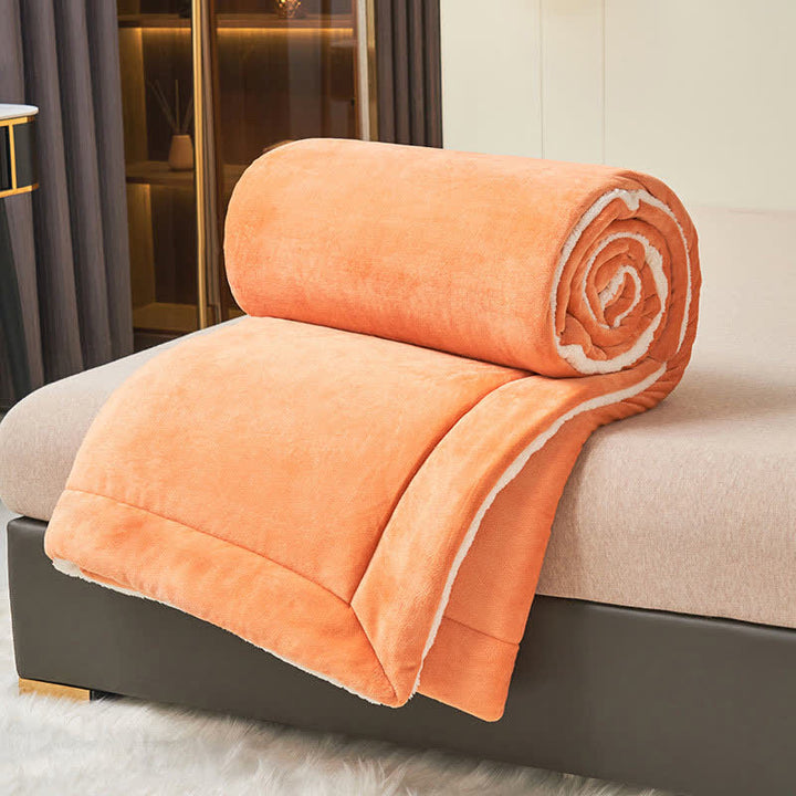 Stornfield | Couverture en velours épais double face en cube