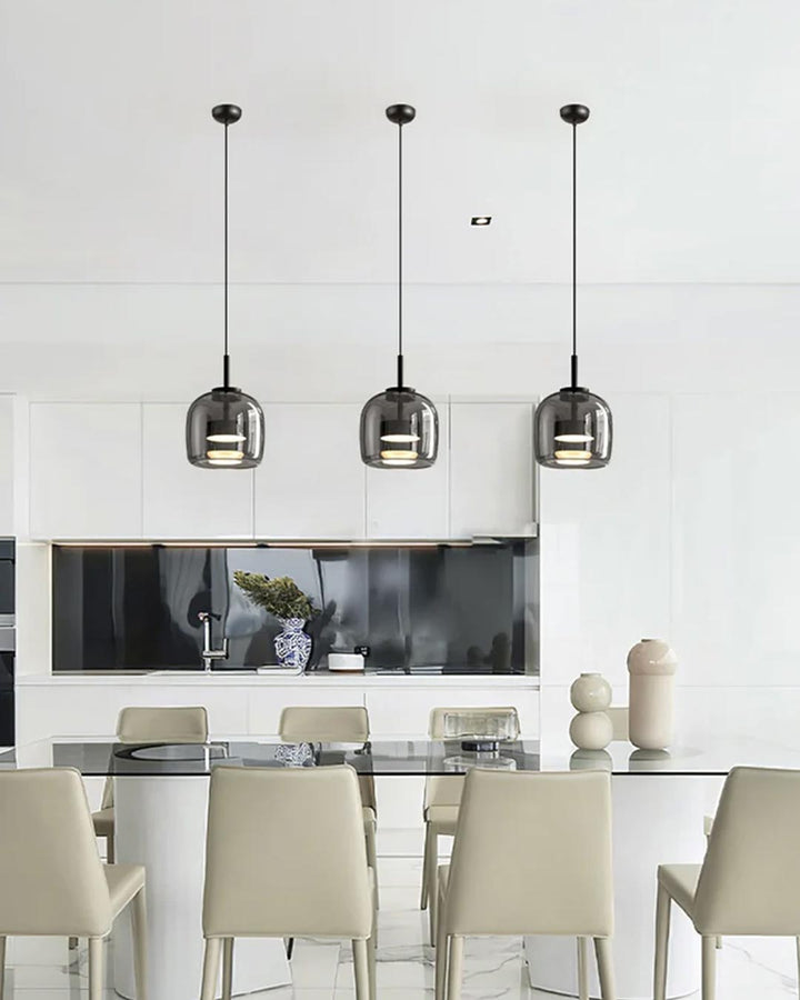 Stornfield | Valentino Pendant Light - Smoke - Set of 2