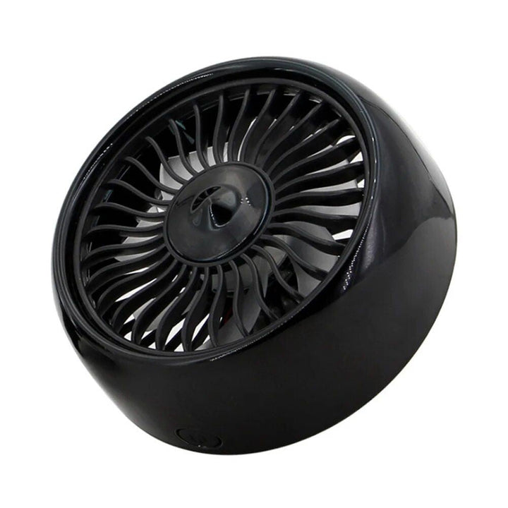 USB Car Vent Fan with 3 Speeds & Colorful LED Light | Stornfield