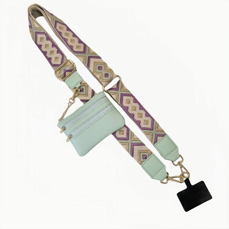 Stornfield | Adjustable Phone Lanyard Crossbody Strap with Wallet