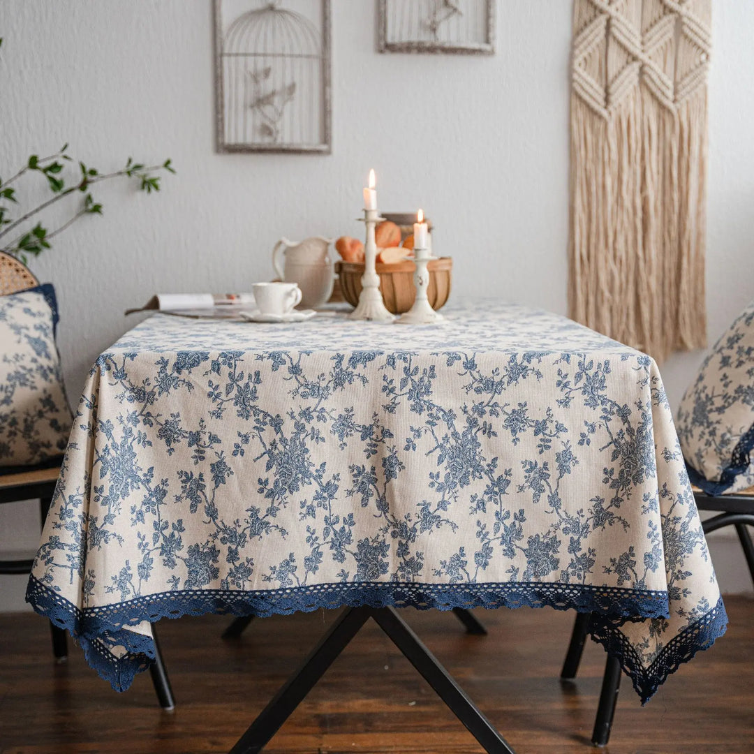 Stornfield | Pastoral Cotton-Linen Tablecloth