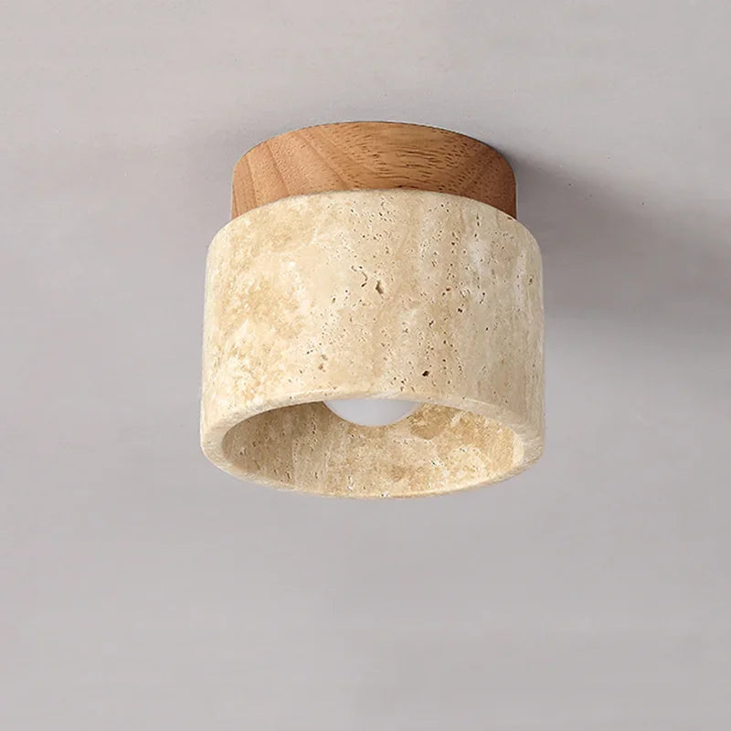 Japanese Creative Cream Style Ceiling Lamp | Stornfield