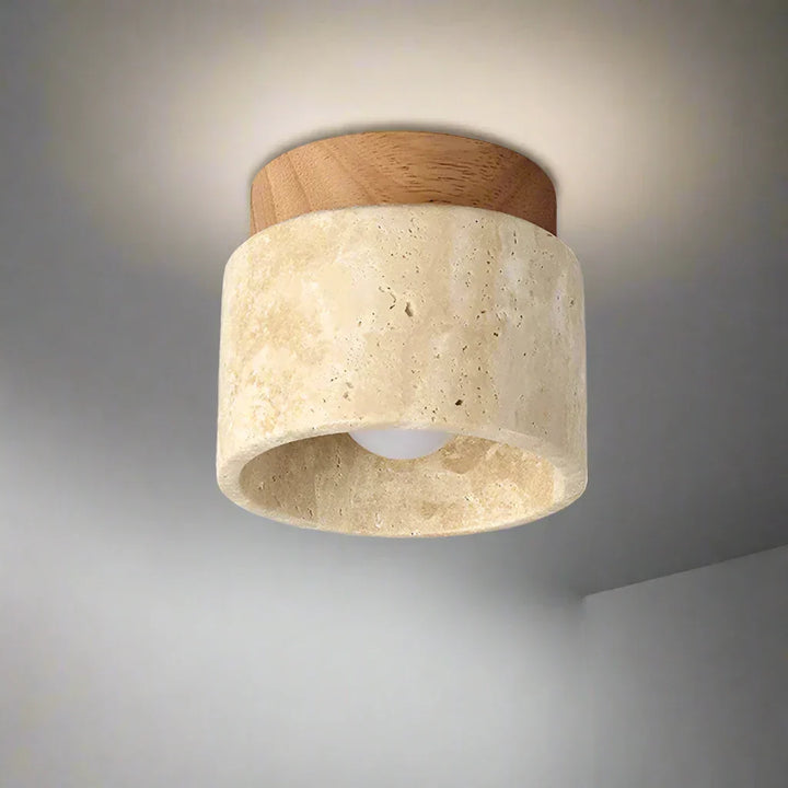 Japanese Creative Cream Style Ceiling Lamp | Stornfield