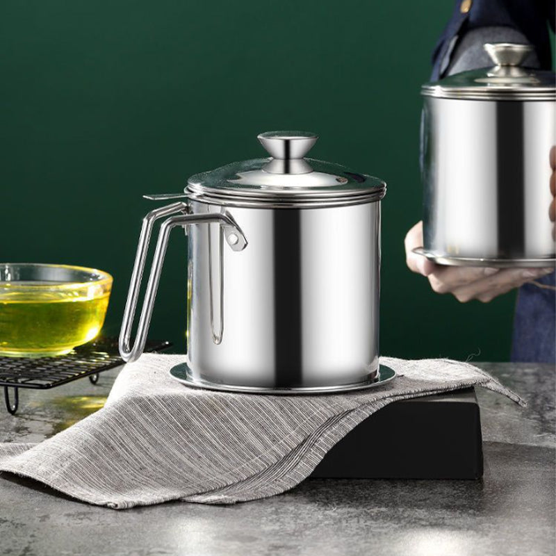 Stainless Steel Oil Filter Pot | Stornfield