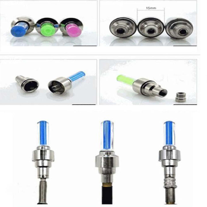 Premium LED Valve Caps for Wheels (2 pcs) | Stornfield