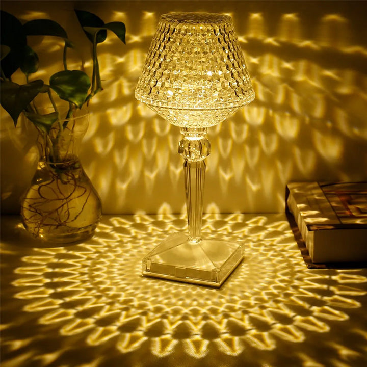Crystal table lamp | Stornfield