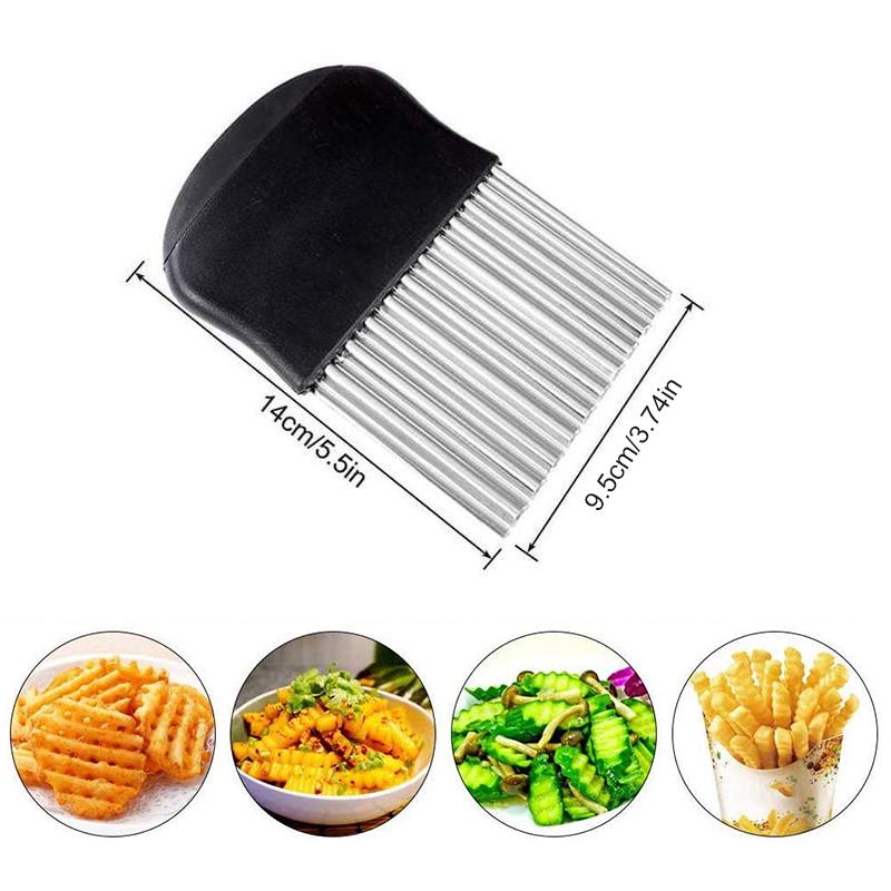 Stainless Steel Crinkle Chopper | Stornfield