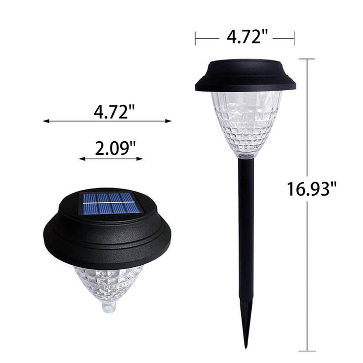 Stornfield | Outdoor Decorative Divergent Circular Luminous Waterproof Solar Shade LED Garden Light