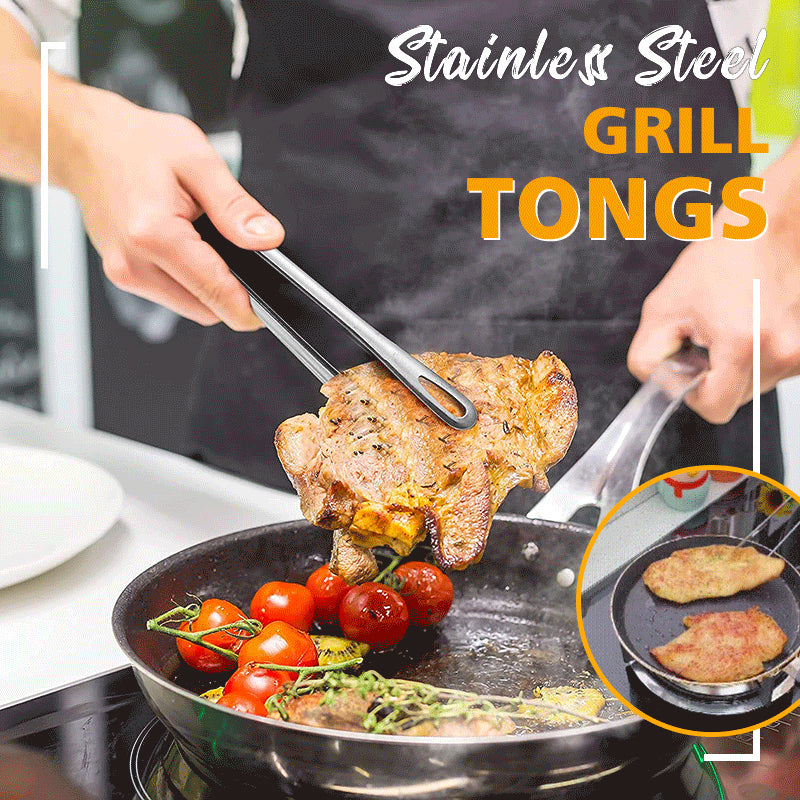 Stainless Steel Grill Tongs | Stornfield