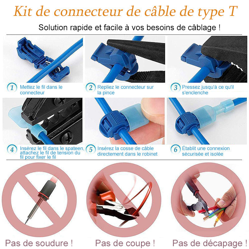 Wire Connector Kit Type T | Stornfield