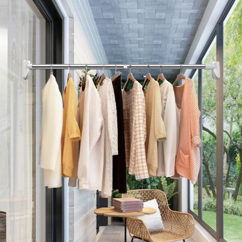 No-Drill Telescopic Clothing Rod | Stornfield