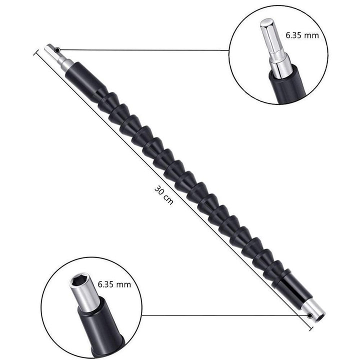 Flexible drill extension with screw drill holder | Stornfield