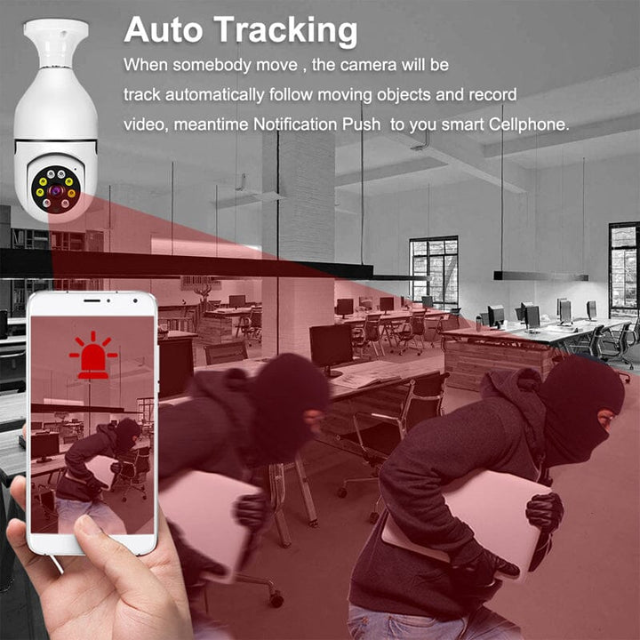 Wireless WiFi Light Bulb Security Camera | Stornfield