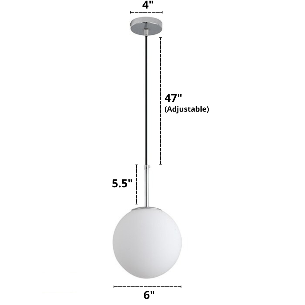Nordic Glass Pendant Lamps | Stornfield