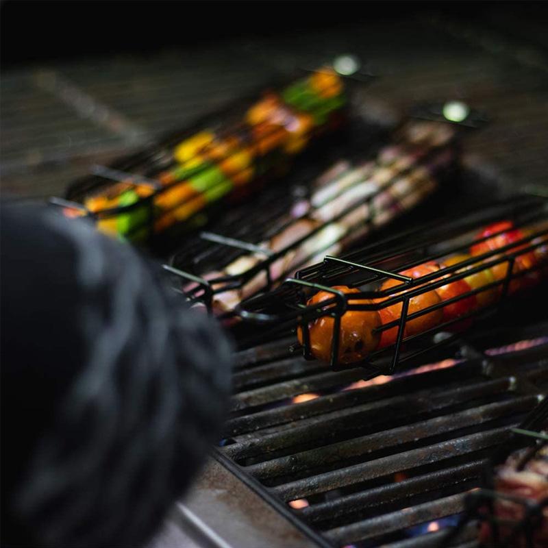 Reusable kebab grilling basket | Stornfield