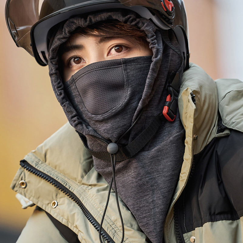 Hooded Face Mask with Neck Warmer for Cycling | Stornfield