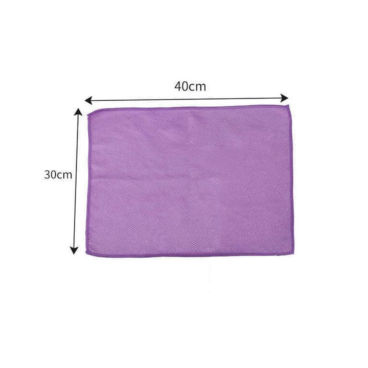 Fish Scale Microfiber Polishing Cleaning Cloth Set 5 Pcs | Stornfield