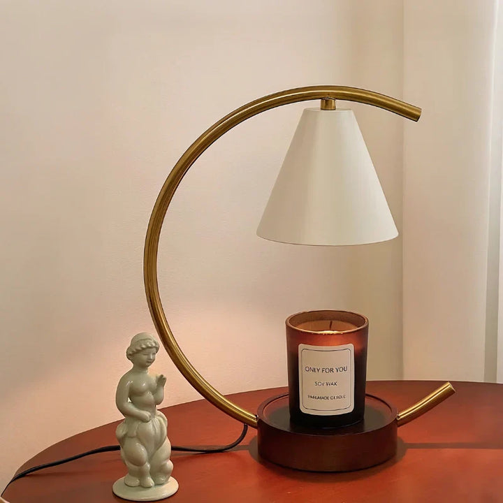 Moon Arc Wax Lamp | Stornfield