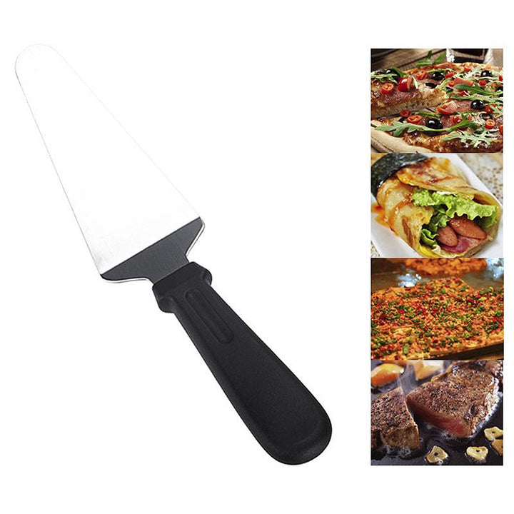 Spatula and pizza cutter in stainless steel | Stornfield