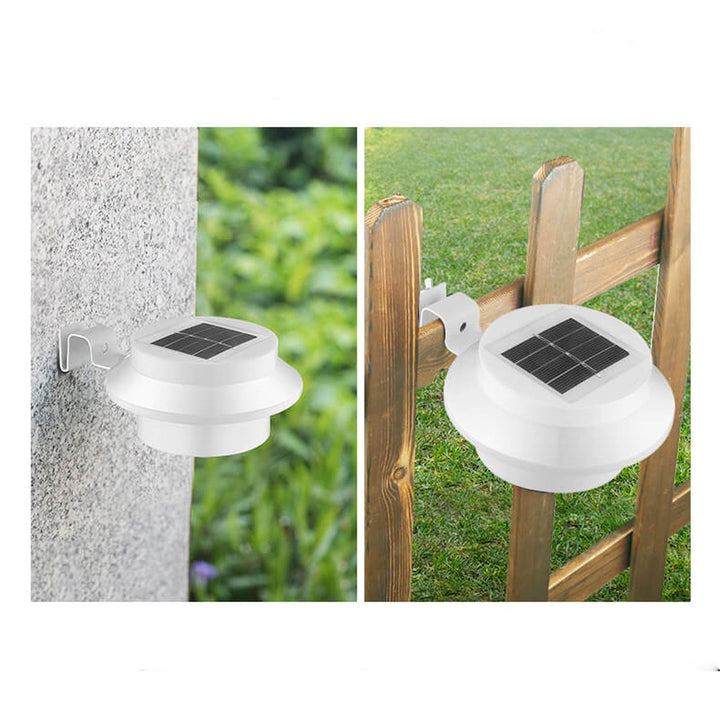 Solar Cylinder LED Outdoor Waterproof Fence Wall Sconce Lamp | Stornfield