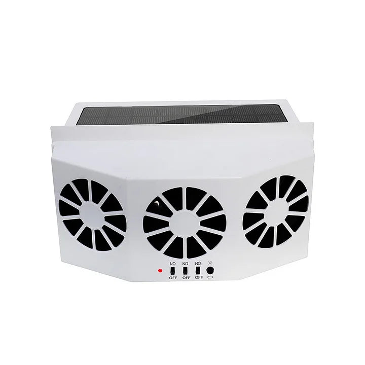 The New Solar Car Cooling Artifact [air circulation exhaust fan] | Stornfield