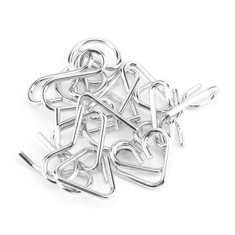 Metal Puzzle Toys Set (8 Pieces) | Stornfield