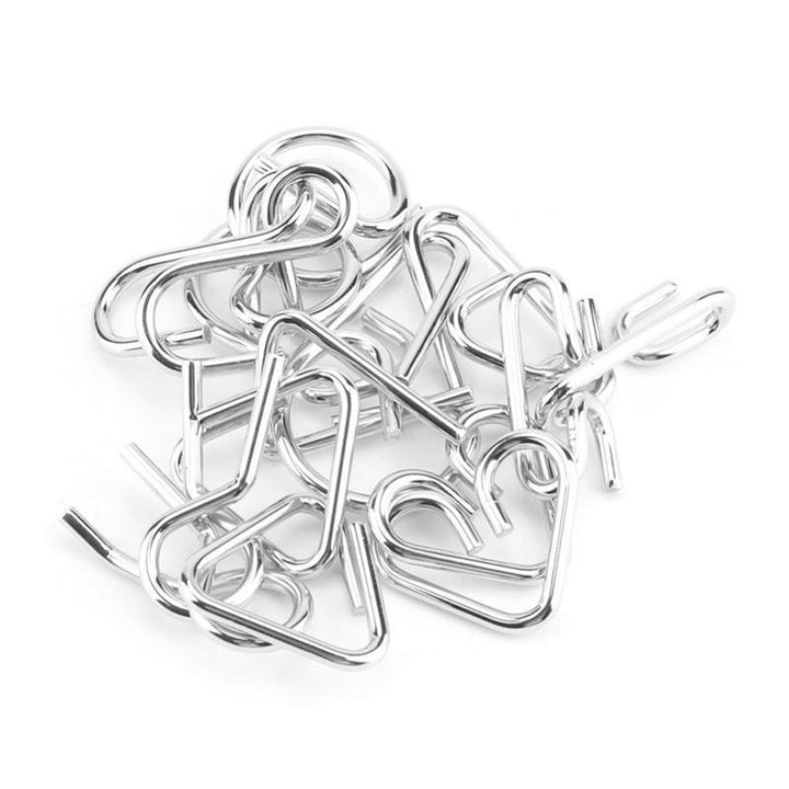 Metal Puzzle Toys Set (8 Pieces) | Stornfield