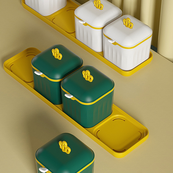 Double spice box set with drawers | Stornfield