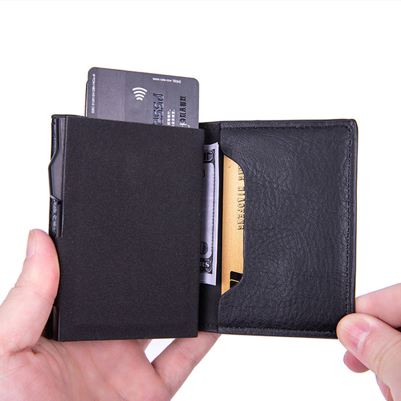 Automatic side-push pop-up card holder | Stornfield