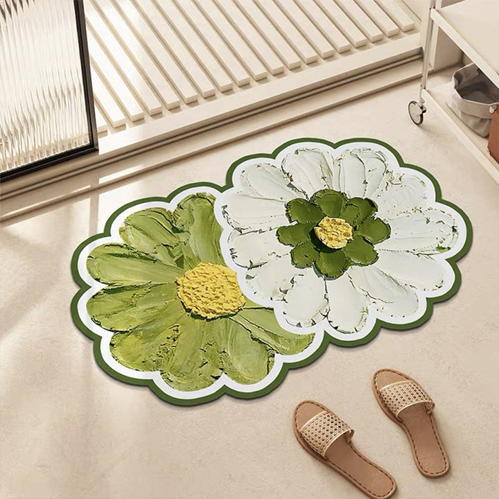Floral bath mat | Stornfield