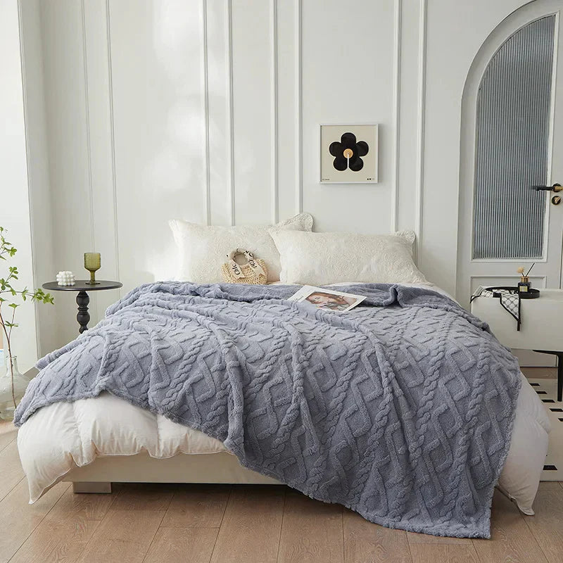 Double-sided Luxury Wool Blanket for Comfort & Style | Stornfield