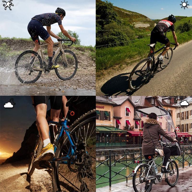 VeloSafe Slim – USB rechargeable smart bike tail light with brake sensor | Stornfield