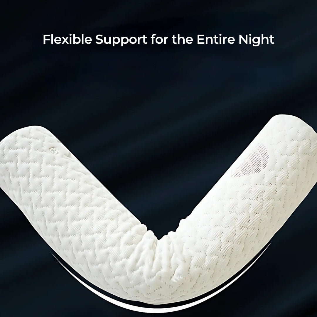 RelaxPosture Memory Foam Neck Pillow - Perfect for Sleeping, Travel, and Pain Relief with Ergonomic Support Stornfield