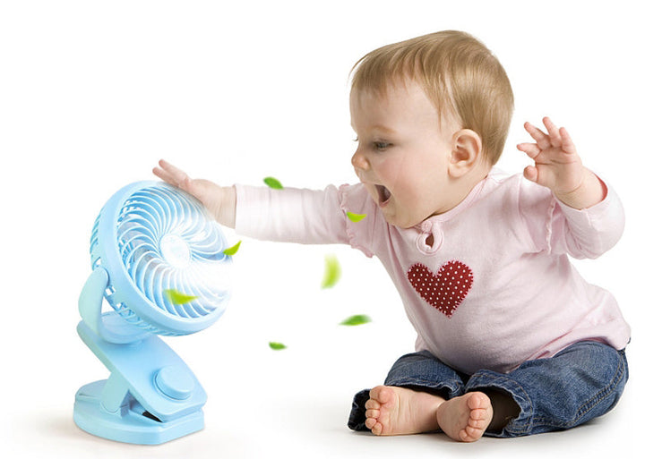 Portable USB Clip-on & Desk Fan With Wind Speed Adjustment | Stornfield