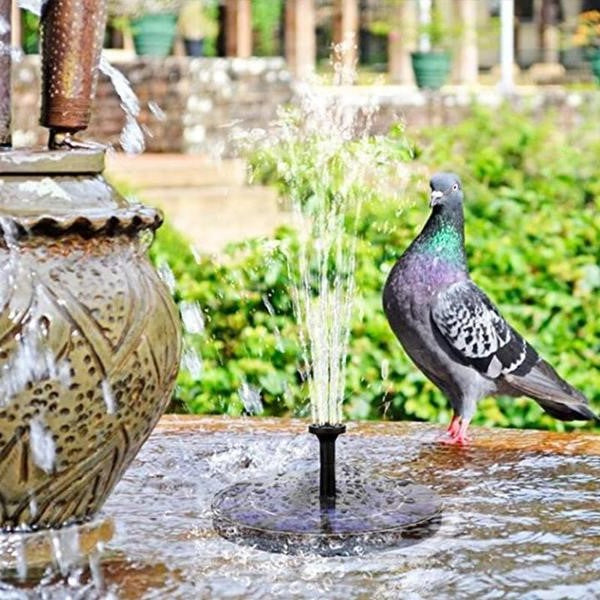 Stornfield | Solar Bionic Fountain for Gardens Birth Bath for Floor / Ground